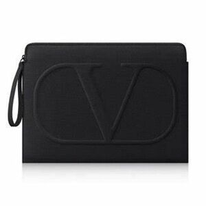 Valentino Black Pouch Bag